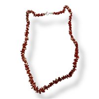 Necklace Mandile 1922 Woman Coralli in Silver Corallo 2MCOCF12